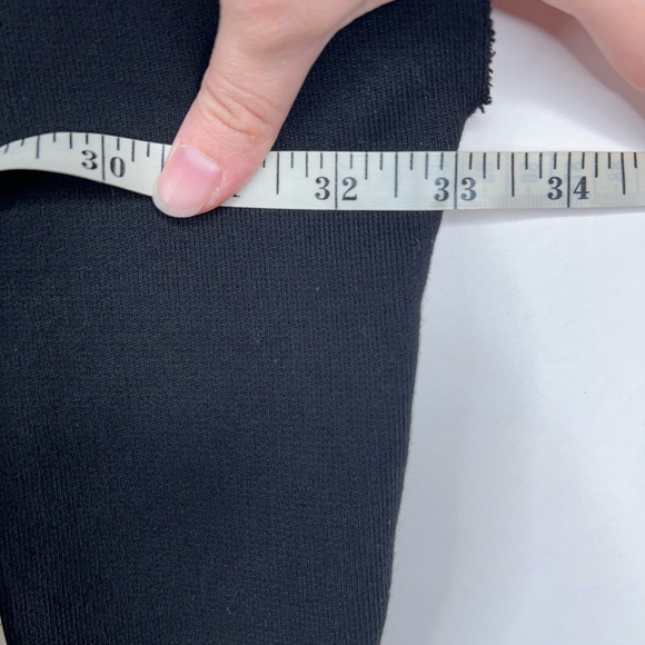 Frank & Eileen Audrey Funnel Neck Capelet Black Oversized Sweatshirt Fleece - Picture 8 of 10